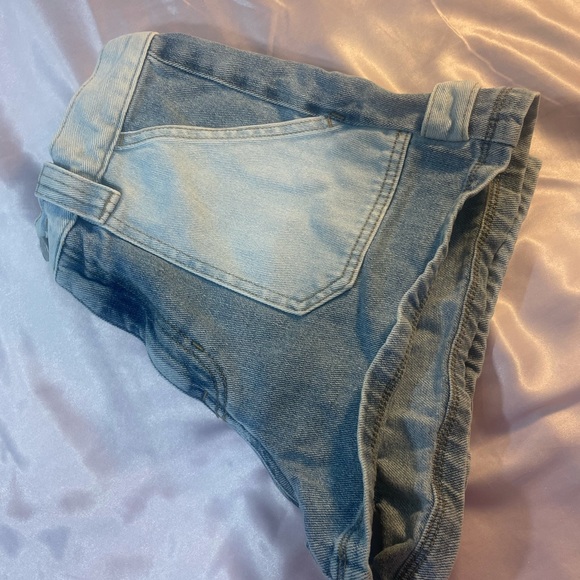 Pacsun Patchwork Denim Shorts - Picture 5 of 5